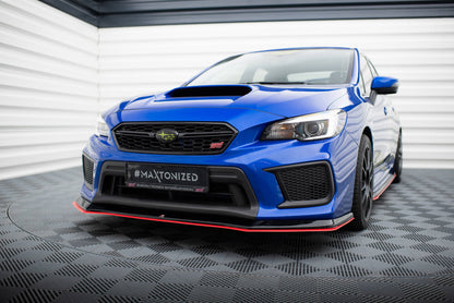 Forreste splitter V.2 Subaru WRX STI Mk1 Facelift
