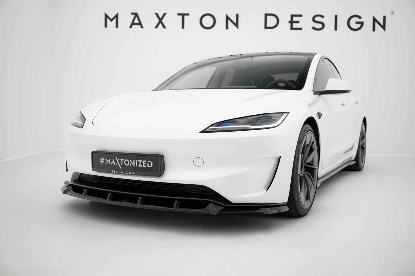 Forreste splitter V.2 Tesla Model 3 Performance Mk1 Facelift