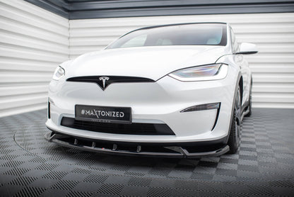 Forreste splitter V.2 Tesla Model X Mk1 Facelift