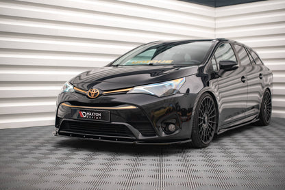 Forreste splitter V.2 Toyota Avensis Mk3 Facelift