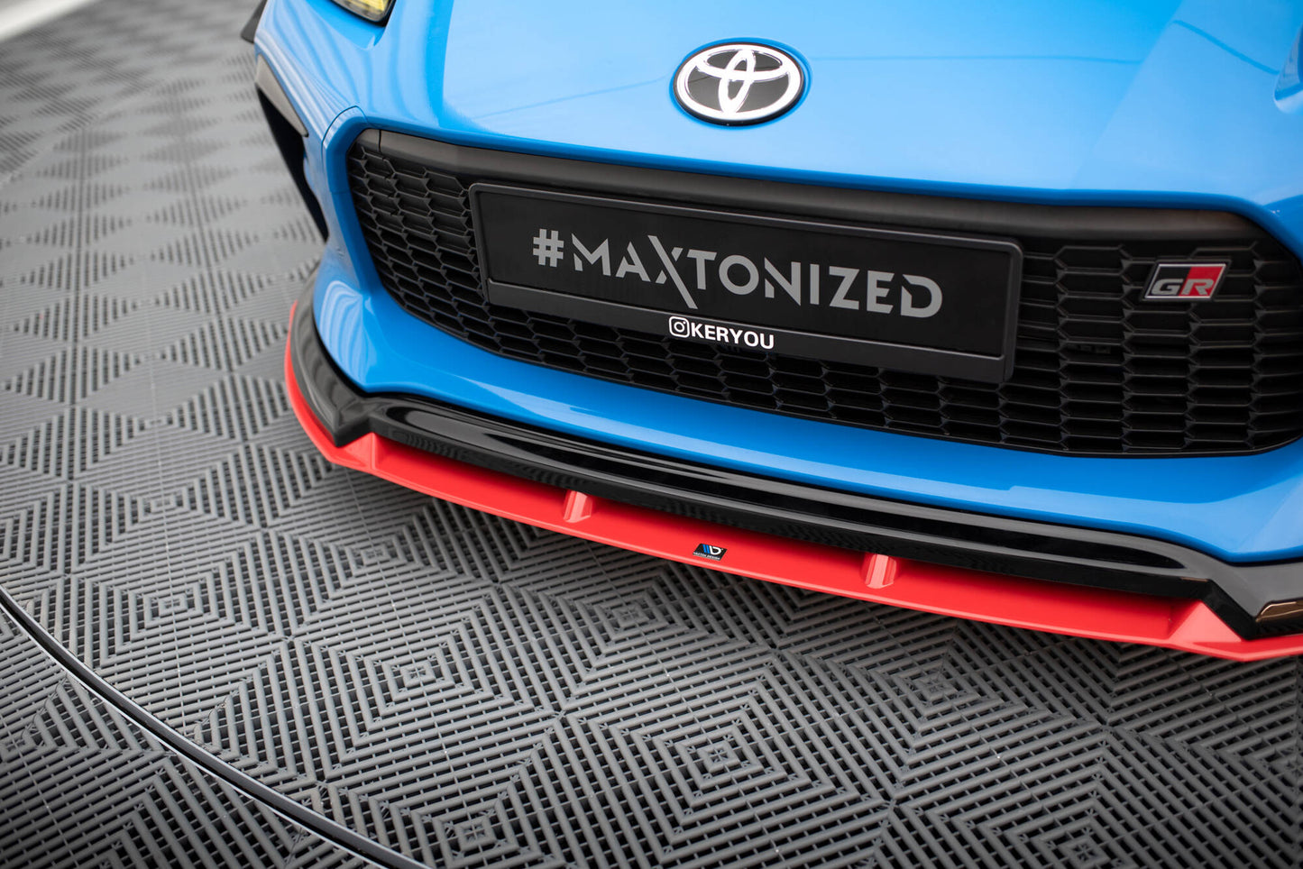 Forreste splitter V.2 Toyota GR86 Mk1