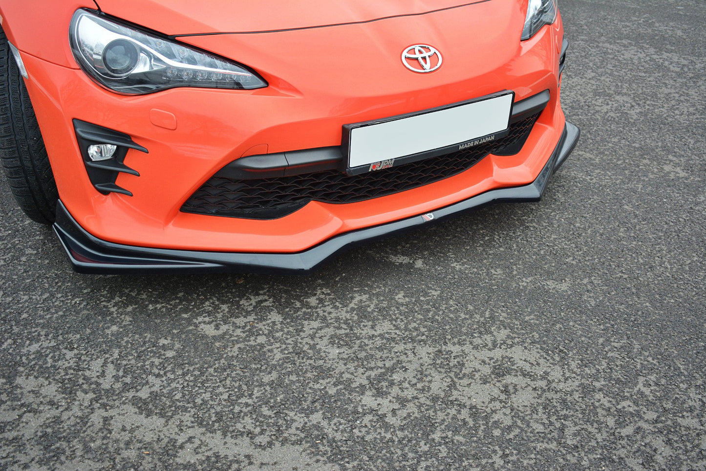 Forreste splitter V.2 Toyota GT86 Facelift