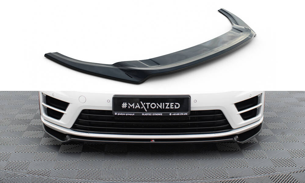 Forreste splitter V.2 VW Golf 7 R / R-Line