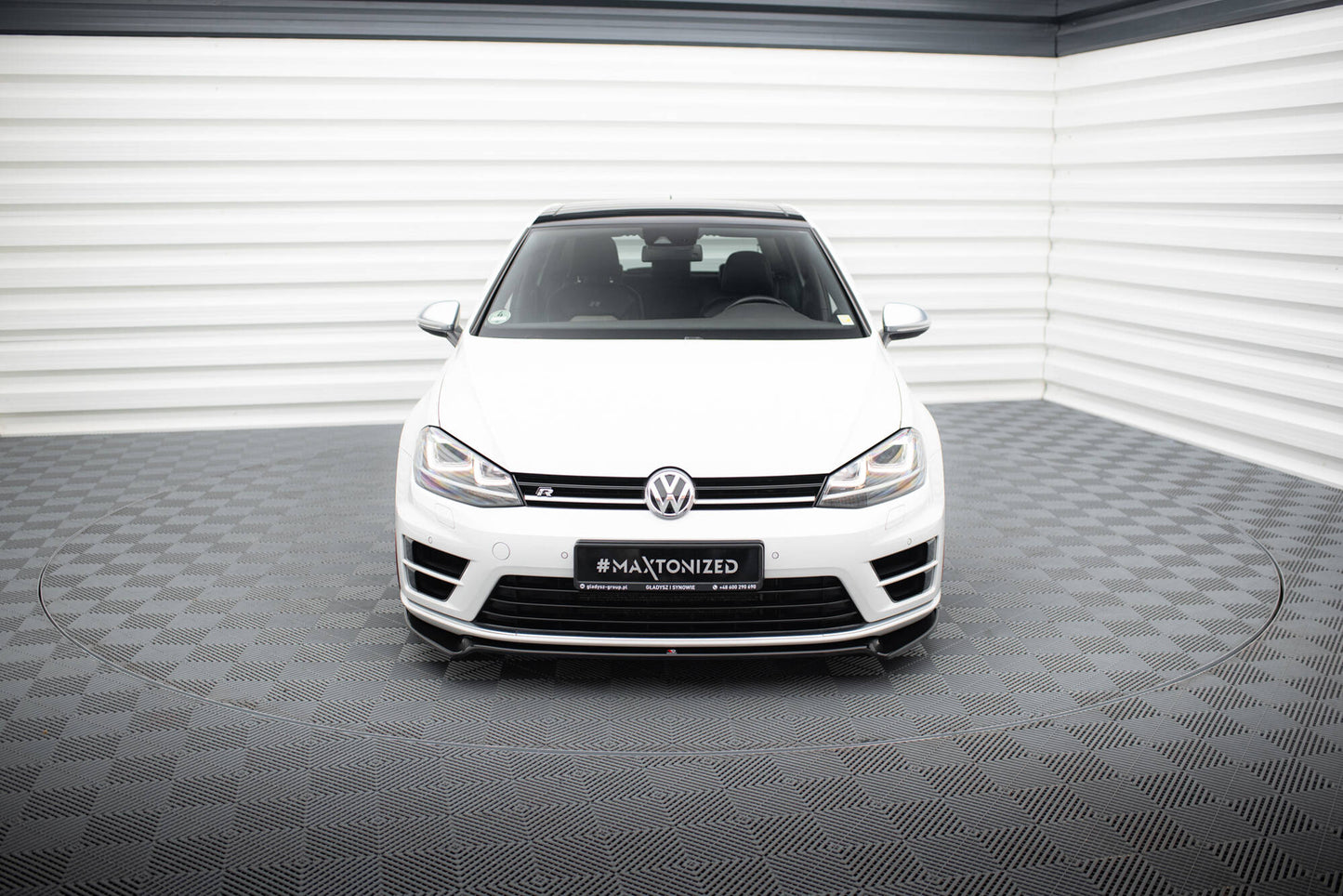 Forreste splitter V.2 VW Golf 7 R / R-Line