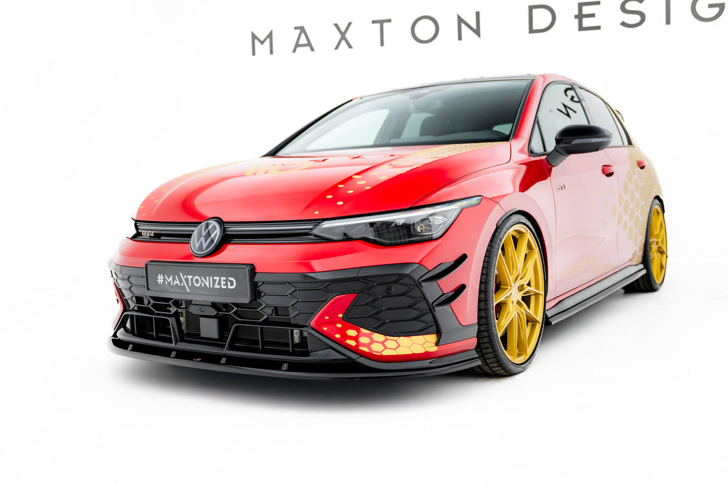 Forreste splitter V.2 Volkswagen Golf GTI Clubsport Mk8 Facelift