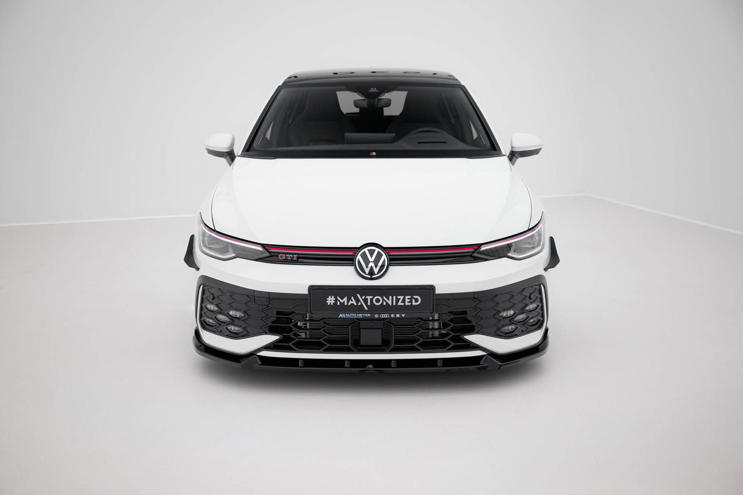 Forreste splitter V.2 Volkswagen Golf GTI / GTE / R-Line Mk8 Facelift