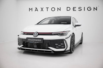 Forreste splitter V.2 Volkswagen Golf GTI / GTE / R-Line Mk8 Facelift