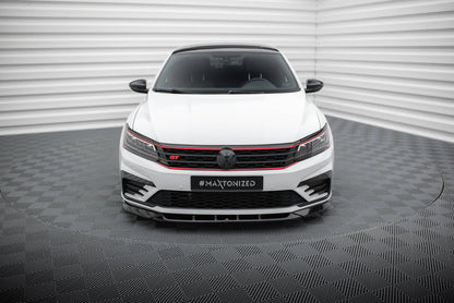Forreste splitter V.2 Volkswagen Passat GT B8 Facelift USA