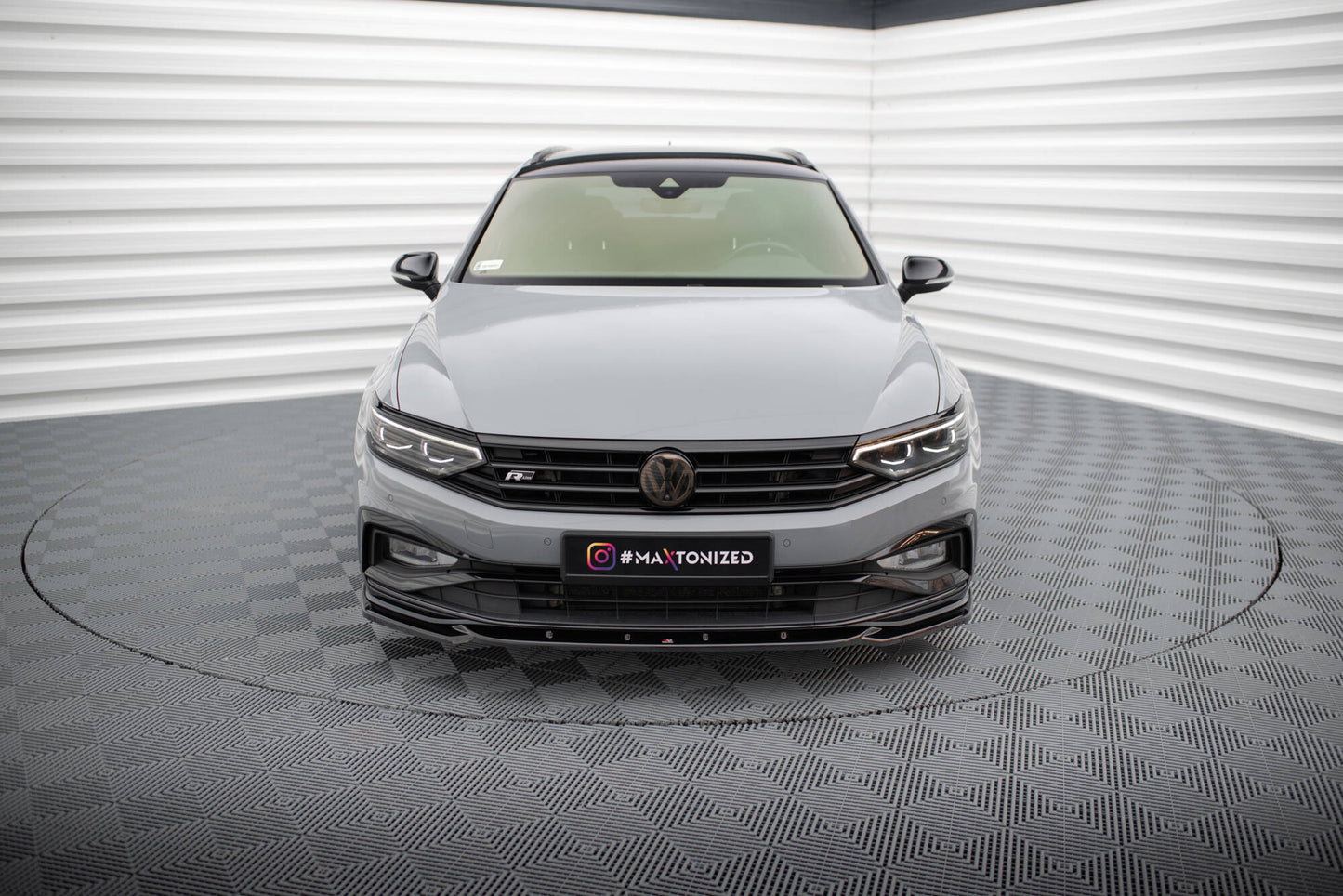 Forreste splitter V.2 Volkswagen Passat R-Line B8 Facelift