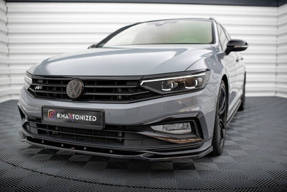 Forreste splitter V.2 Volkswagen Passat R-Line B8 Facelift