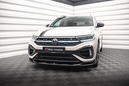 Forreste splitter V.2 Volkswagen T-Roc R / R-Line Mk1 Facelift
