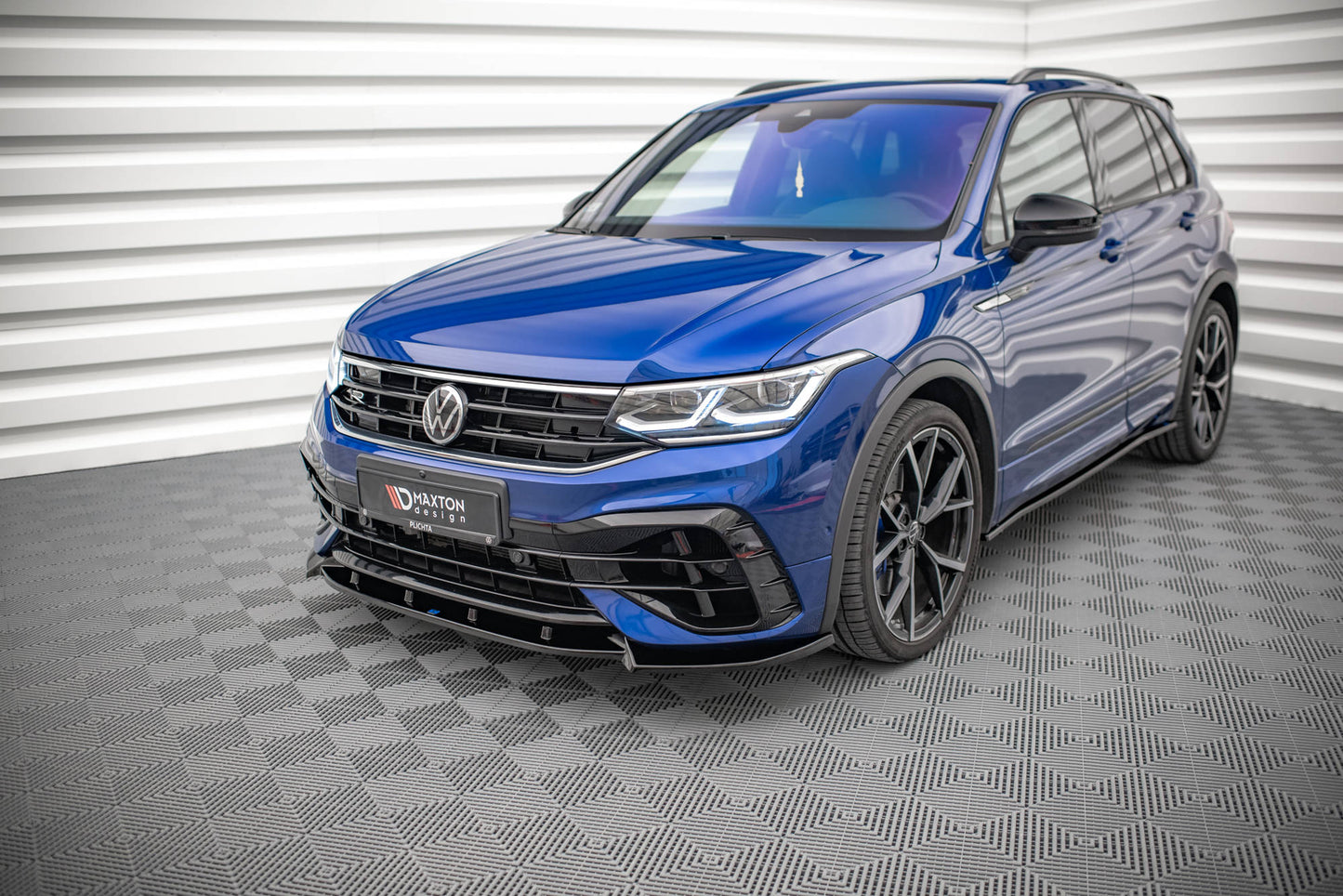 Forreste splitter V.2 Volkswagen Tiguan R / R-Line Mk2 Facelift
