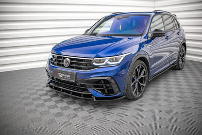 Forreste splitter V.2 Volkswagen Tiguan R / R-Line Mk2 Facelift