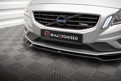 Forreste splitter V.2 Volvo S60 R-Design Mk2