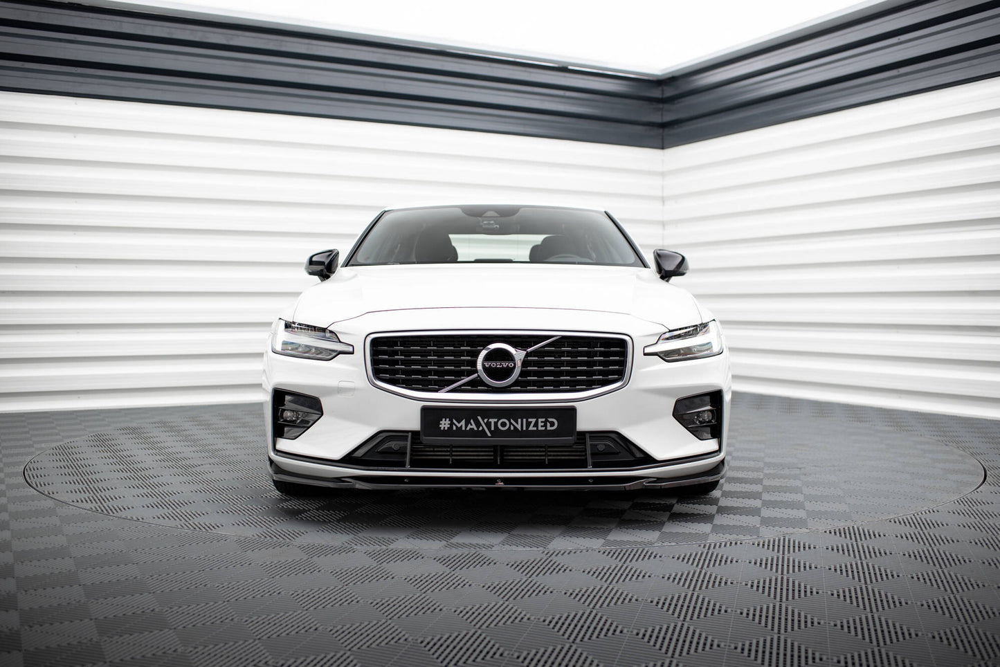 Forreste splitter V.2 Volvo S60/V60 R-Design Mk3