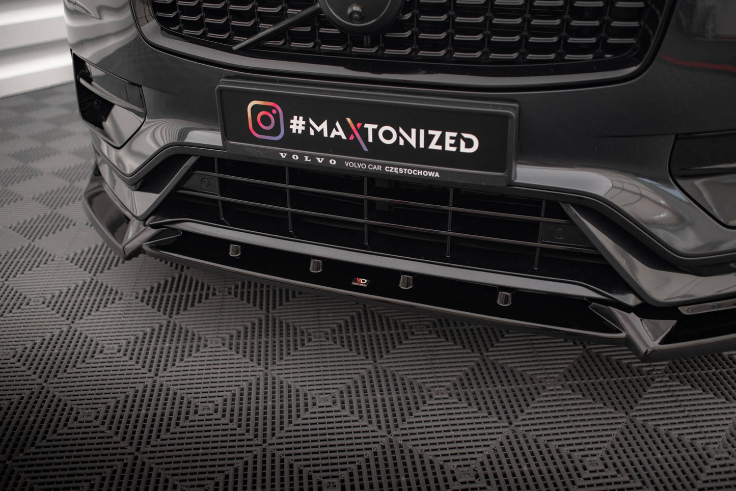 Forreste splitter V.2 Volvo XC90 R-Design Mk2 Facelift