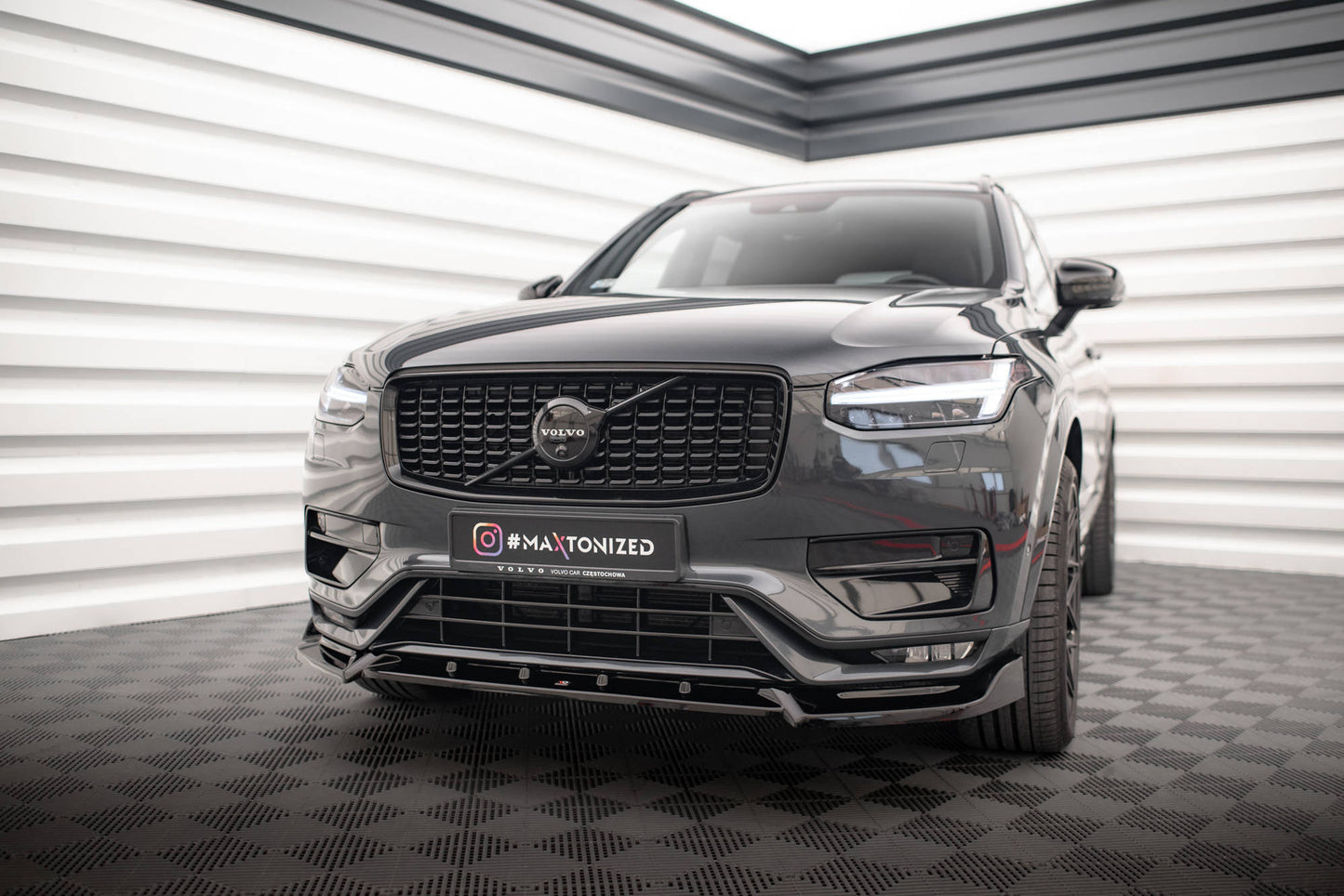 Forreste splitter V.2 Volvo XC90 R-Design Mk2 Facelift