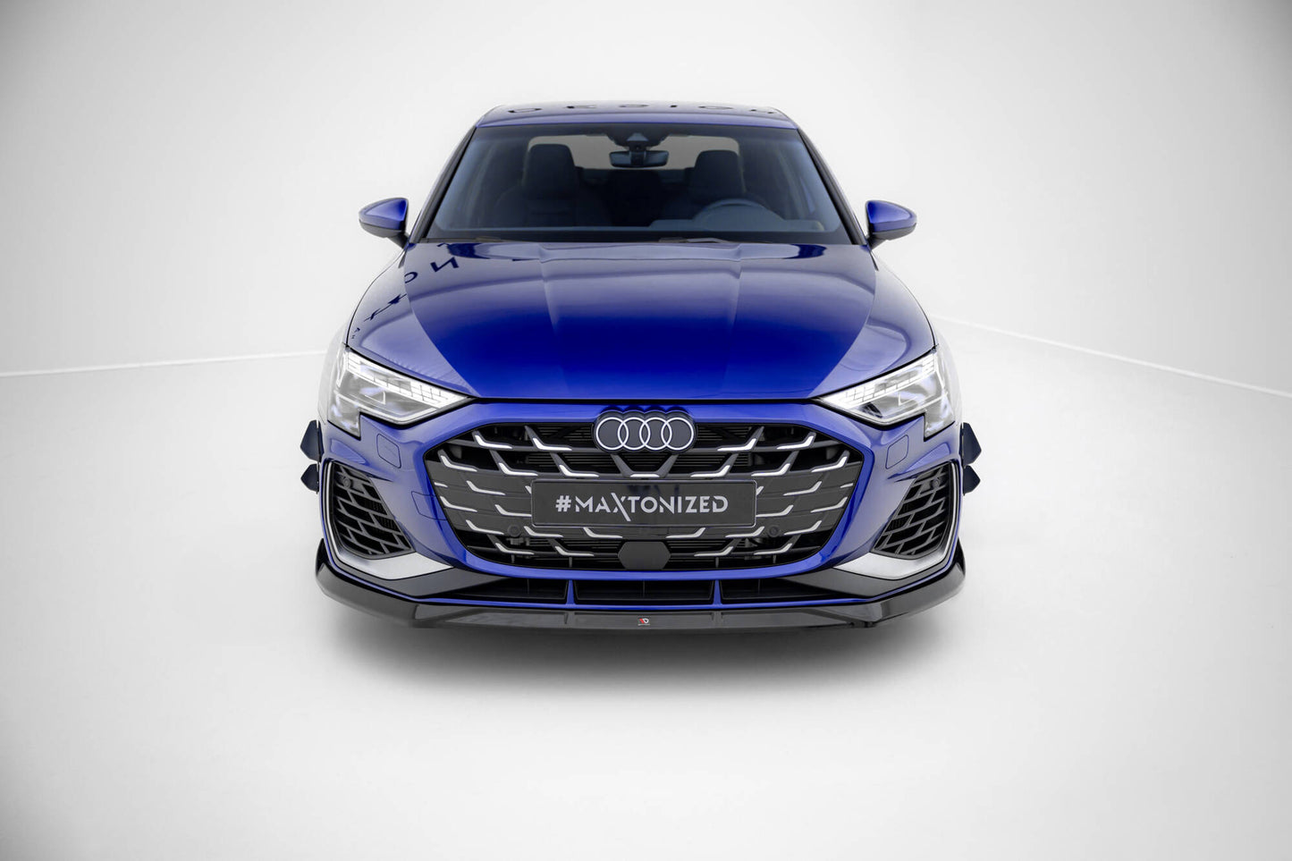 Forreste splitter V.3 Audi A3 S-Line Sedan / S3 Sedan 8Y Facelift