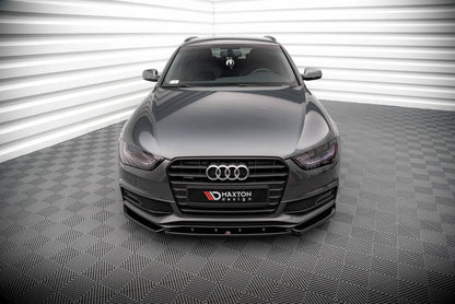Forreste splitter V.3 Audi A4 S-Line / S4 B8 Facelift