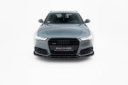 Forreste splitter V.3 Audi A6 / A6 C7 S-line/ S6 C7 Facelift