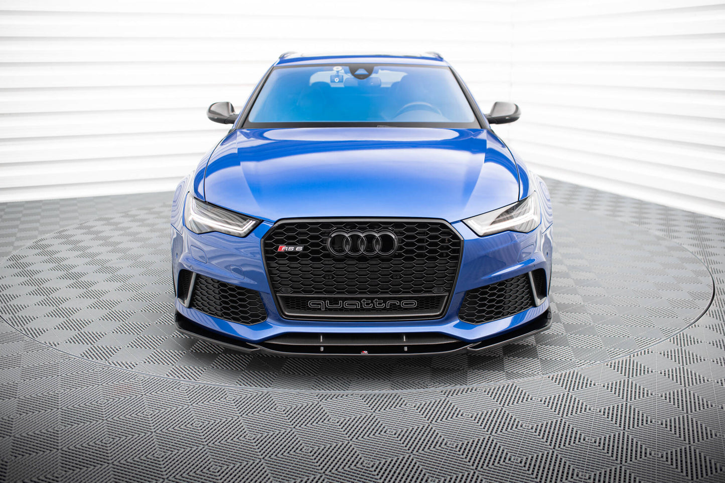 Forreste splitter V.3 Audi RS6 C7 / C7 Facelift