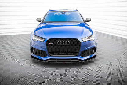 Forreste splitter V.3 Audi RS6 C7 / C7 Facelift