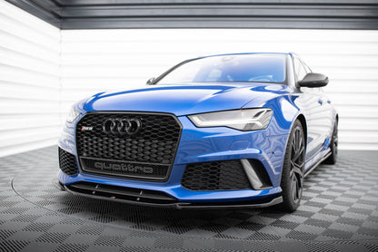 Forreste splitter V.3 Audi RS6 C7 / C7 Facelift