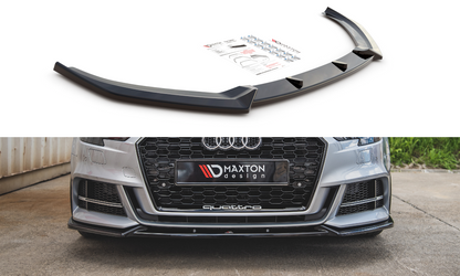 Forreste splitter V.3 Audi S3 / A3 S-Line 8V FL Sedan