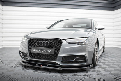Forreste splitter V.3 Audi S5 / A5 S-Line Coupe / Sportback 8T Facelift