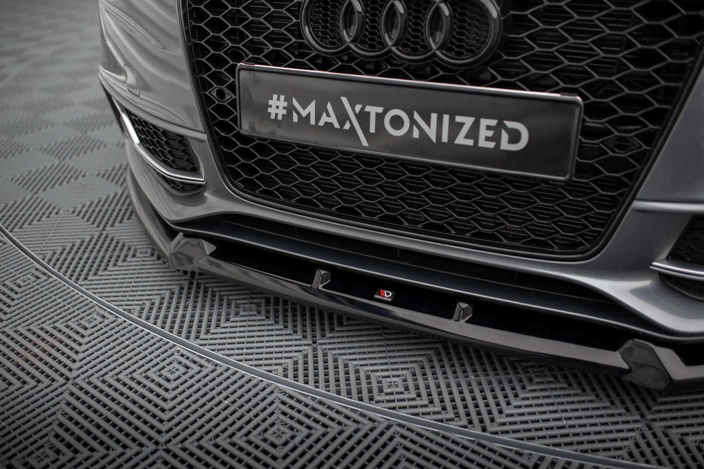 Forreste splitter V.3 Audi S5 / A5 S-Line Coupe / Sportback 8T Facelift