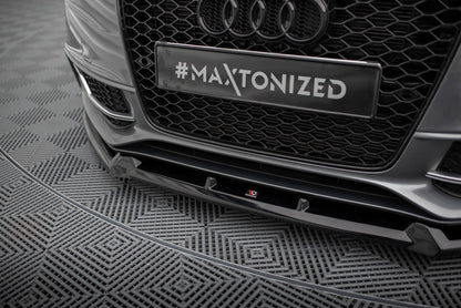 Forreste splitter V.3 Audi S5 / A5 S-Line Coupe / Sportback 8T Facelift