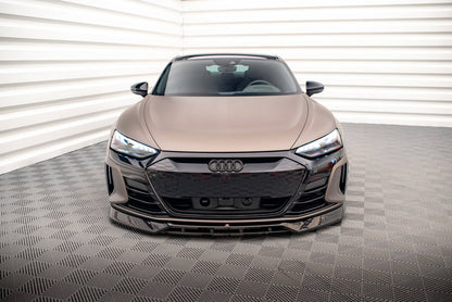 Forreste splitter V.3 Audi e-Tron GT / RS GT Mk1