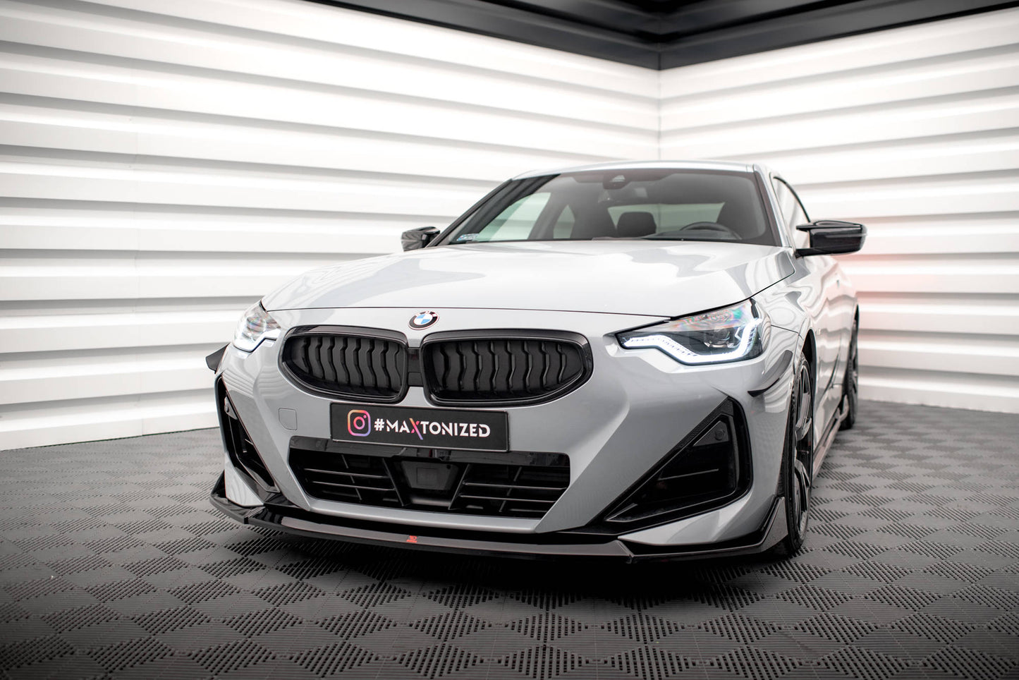 Forreste splitter V.3 BMW 2 Coupe M-Pack / M240i G42