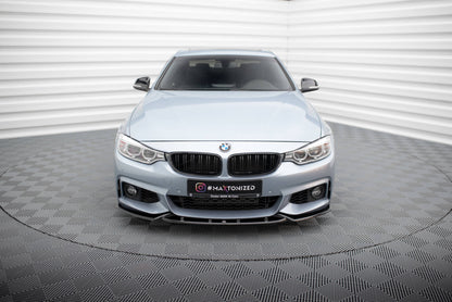 Forreste splitter V.3 BMW 4 Coupe / Gran Coupe / Cabrio M-Pack F32 / F36 / F33