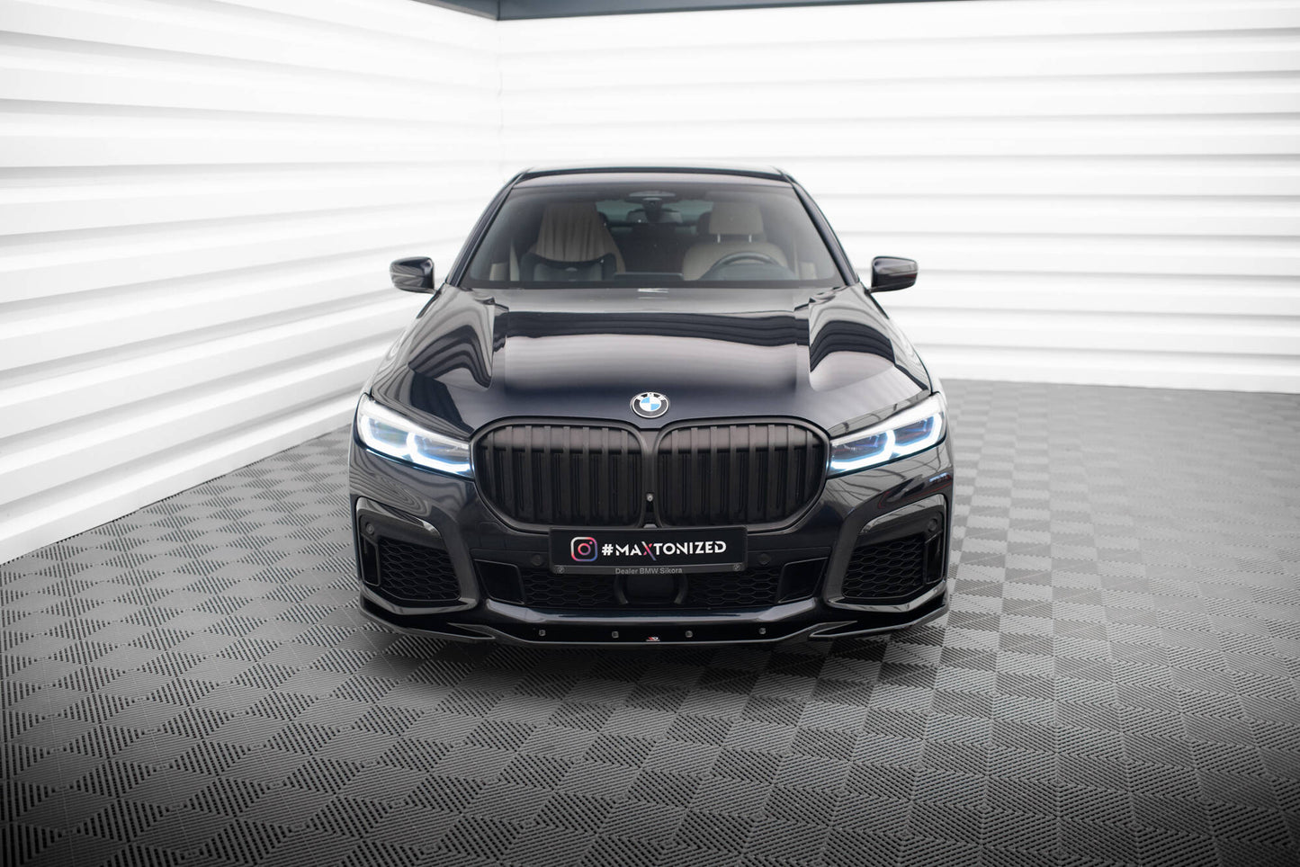 Forreste splitter V.3 BMW 7 M-Pack G11 / G12 Facelift