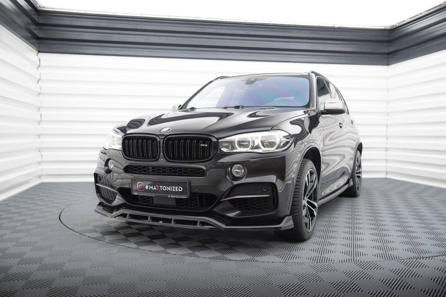 Forreste splitter V.3 BMW X5 M-Pack F15