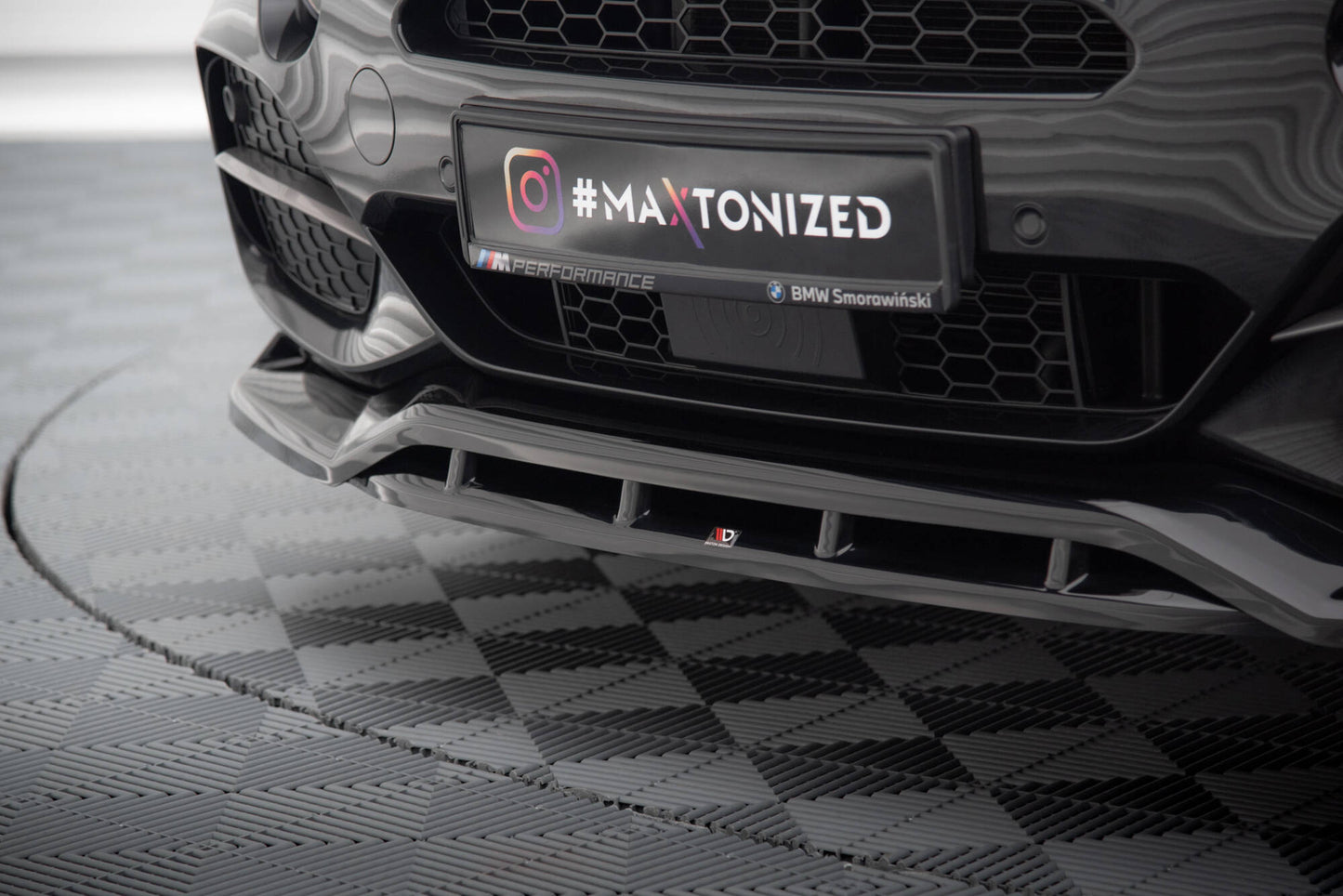 Forreste splitter V.3 BMW X5 M-Pack F15