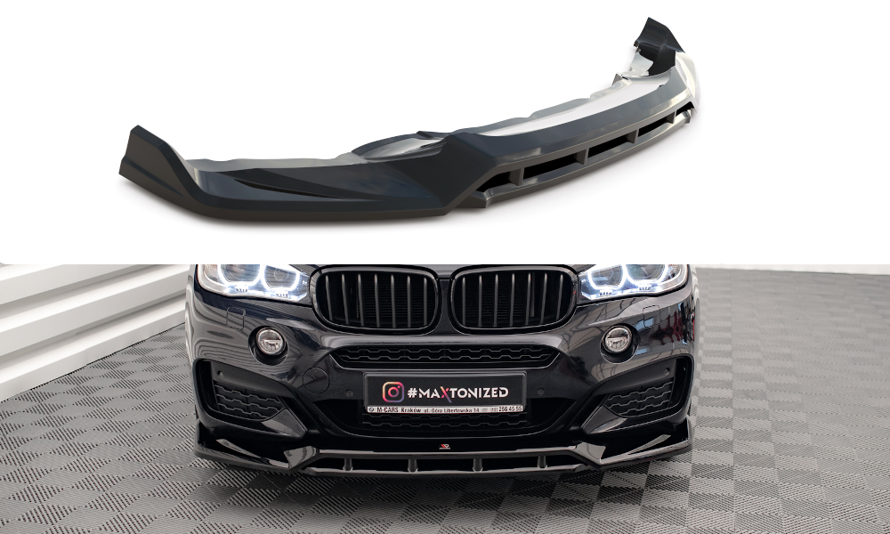 Forreste splitter V.3 BMW X6 M-Pack F16