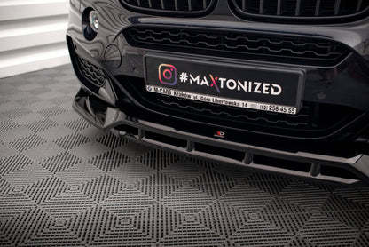 Forreste splitter V.3 BMW X6 M-Pack F16