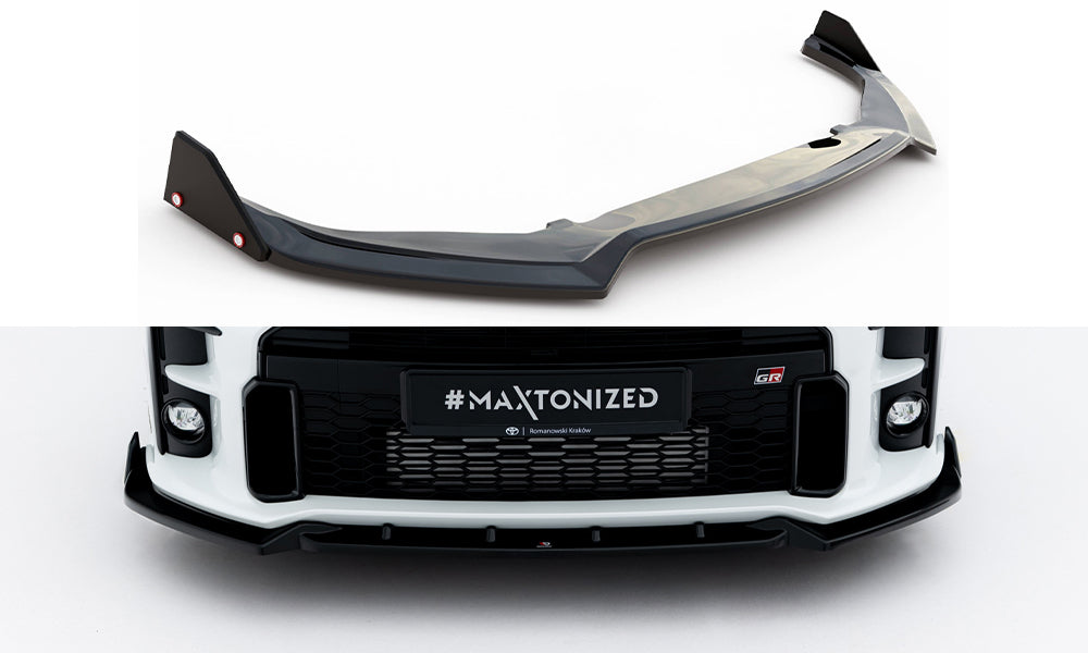 Forreste splitter V.3 + Flaps Toyota GR Yaris Mk4