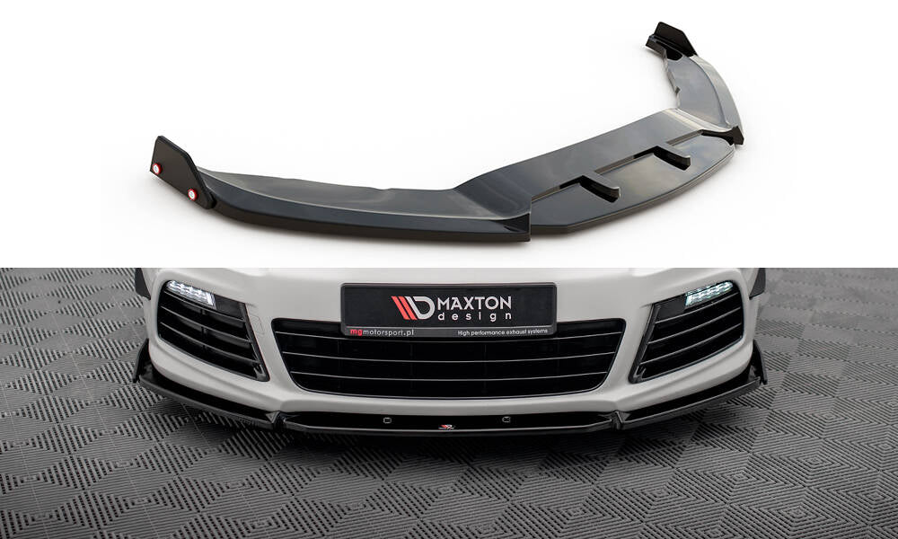 Forreste splitter V.3 + Flaps Volkswagen Scirocco R Mk3