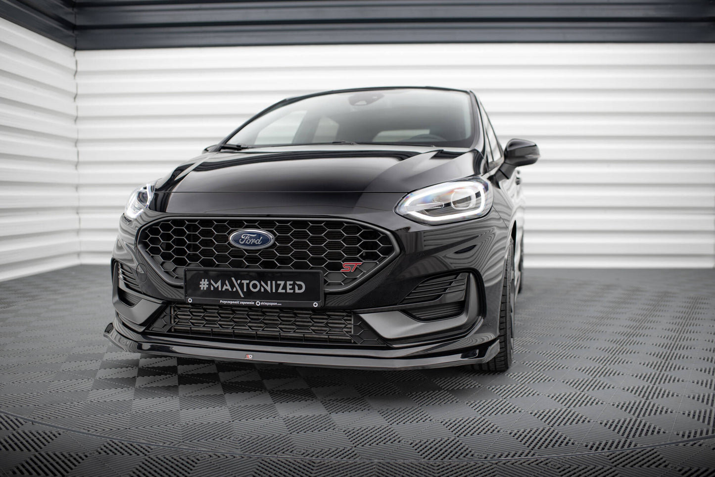 Forreste splitter V.3 Ford Fiesta ST / ST-line Mk8 Facelift