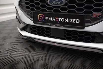 Forreste splitter V.3 Ford Focus ST / ST-Line Mk4 Facelift