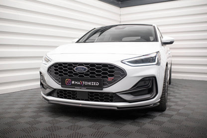 Forreste splitter V.3 Ford Focus ST / ST-Line Mk4 Facelift