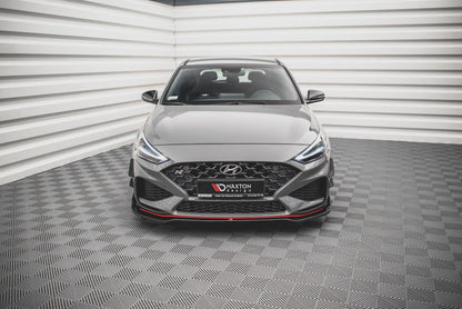 Forreste splitter V.3 Hyundai I30 N / I30 N-Line Hatchback/Fastback Mk3 Facelift