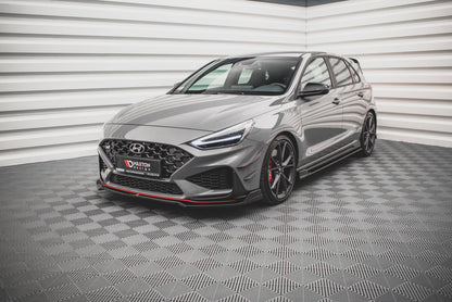 Forreste splitter V.3 Hyundai I30 N / I30 N-Line Hatchback/Fastback Mk3 Facelift