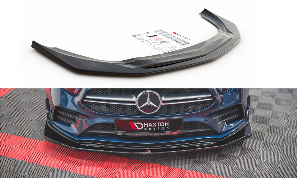 Forreste splitter V.3 Mercedes A35 AMG Aero W177