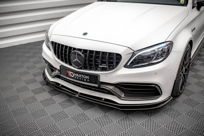 Forreste splitter V.3 Mercedes-AMG C63 AMG Aero Pack C205 Facelift