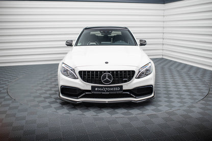 Forreste splitter V.3 Mercedes-AMG C63 Sedan / Estate W205 / S205