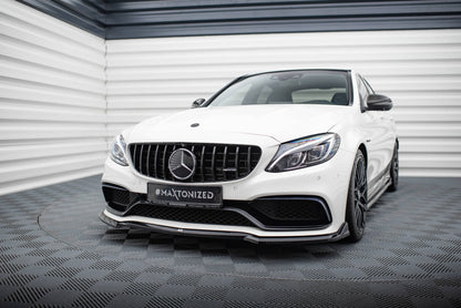Forreste splitter V.3 Mercedes-AMG C63 Sedan / Estate W205 / S205